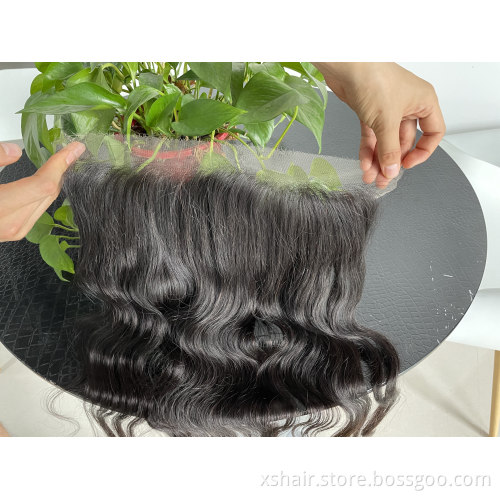 Cheap cuticle aligned hair from india  HD Lace Frontal Closure hair 13x4 4x4 5x5 7x7 6x6 human hair Lace Closure